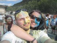 Holi Festival der Farben im Hafen 2017