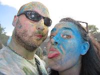 Holi Festival der Farben im Hafen 2017