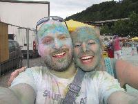 Holi Festival der Farben im Hafen 2017