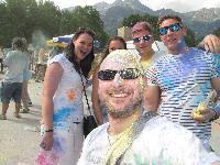 Holi Festival der Farben im Hafen 2017
