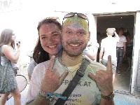 Holi Festival der Farben im Hafen 2017