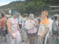 Holi Festival der Farben im Hafen 2017