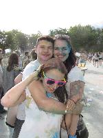 Holi Festival der Farben im Hafen 2017