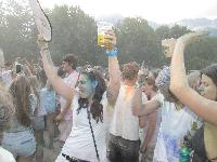 Holi Festival der Farben im Hafen 2017