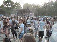Holi Festival der Farben im Hafen 2017