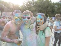 Holi Festival der Farben im Hafen 2017