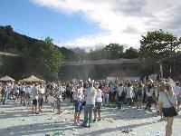 Holi Festival der Farben im Hafen 2017