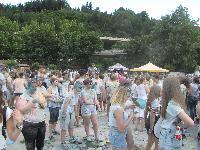 Holi Festival der Farben im Hafen 2017