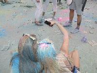 Holi Festival der Farben im Hafen 2017