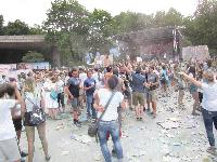 Holi Festival der Farben im Hafen 2017