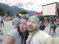Holi Festival der Farben im Hafen 2017