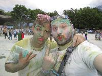 Holi Festival der Farben im Hafen 2017