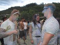 Holi Festival der Farben im Hafen 2017