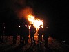 Osterfeuer der Jungbauern Kolsass
