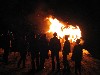 Osterfeuer der Jungbauern Kolsass
